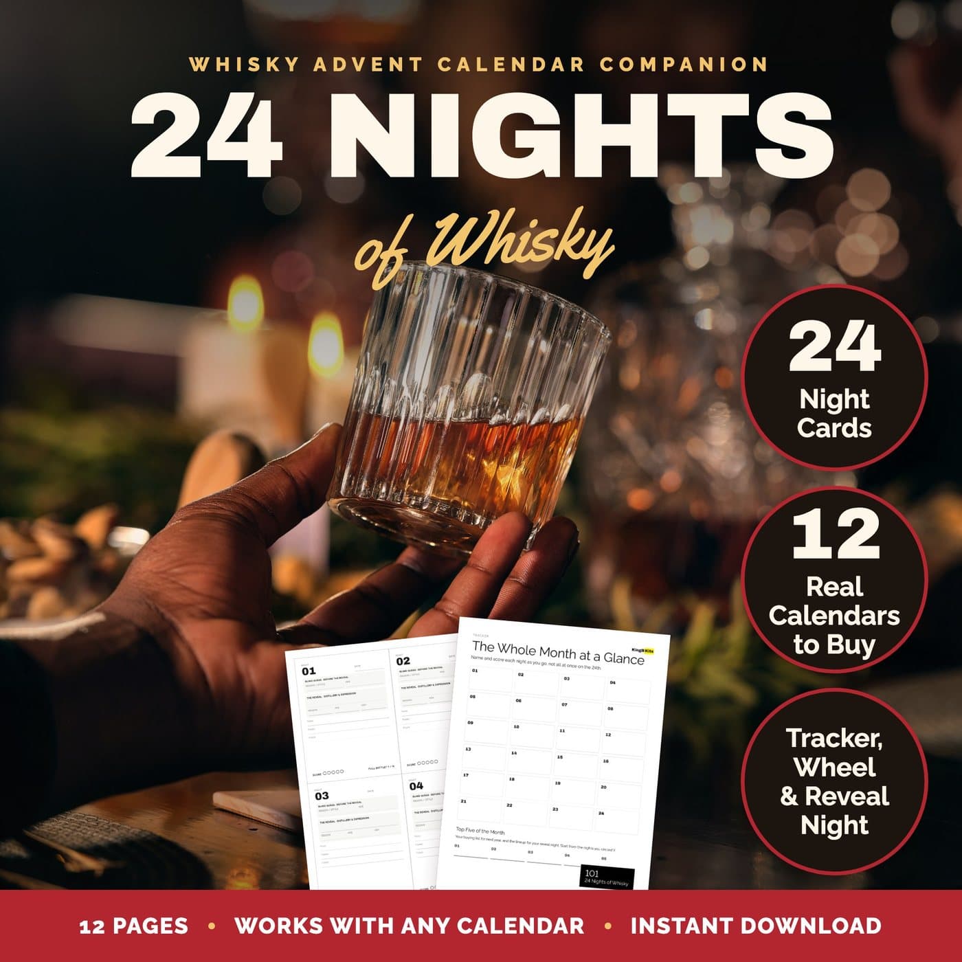 24 Nights of Whisky Advent Calendar Companion