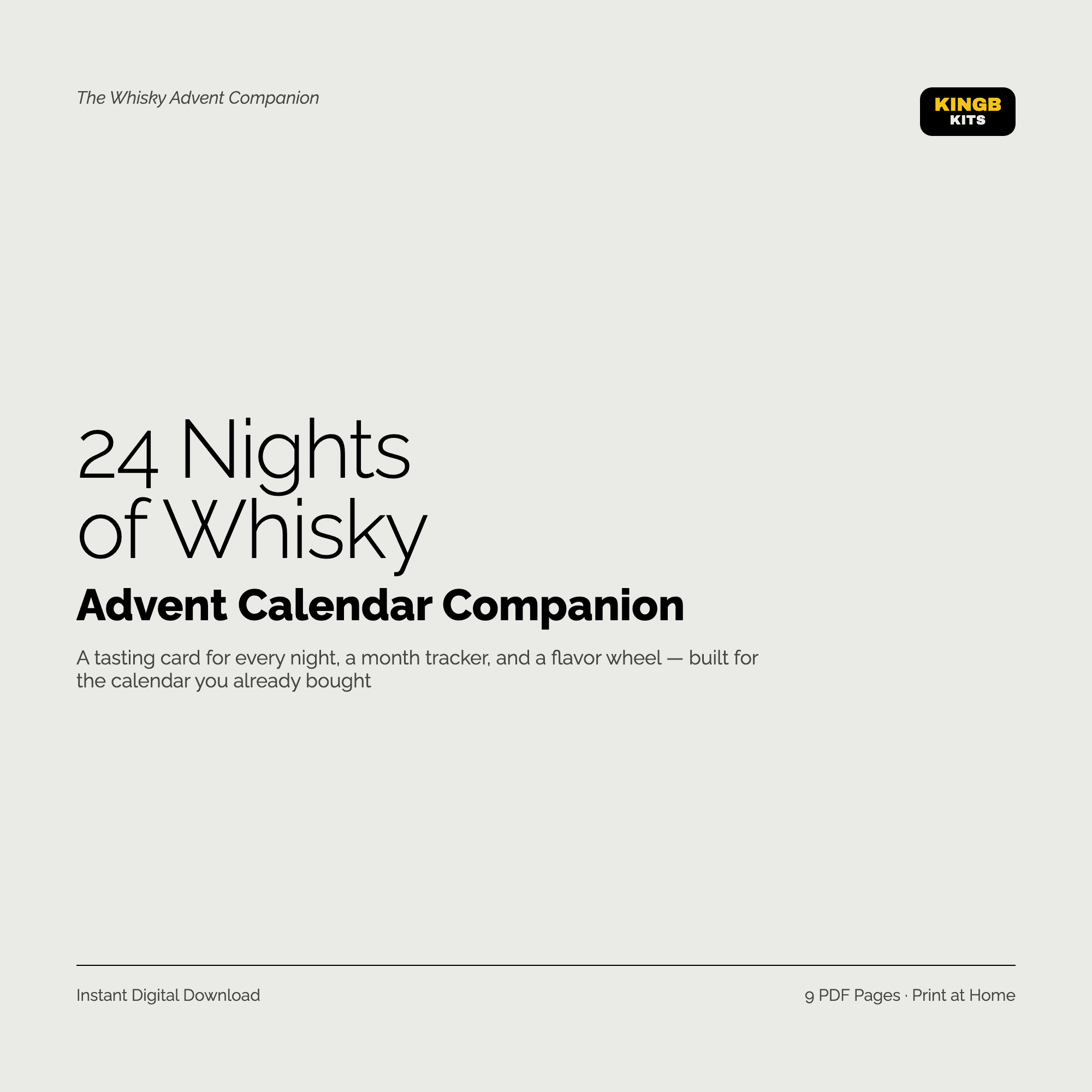 24 Nights of Whisky