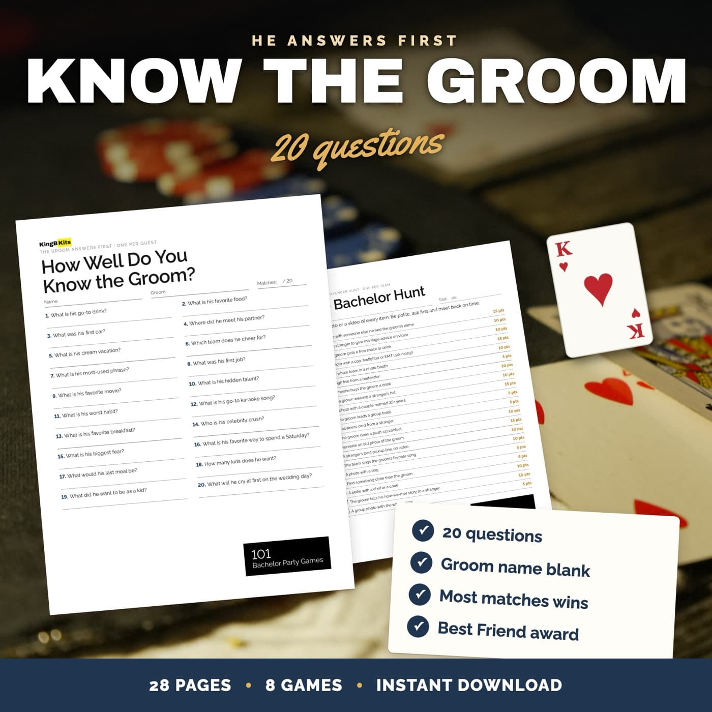 How well do you know the groom?