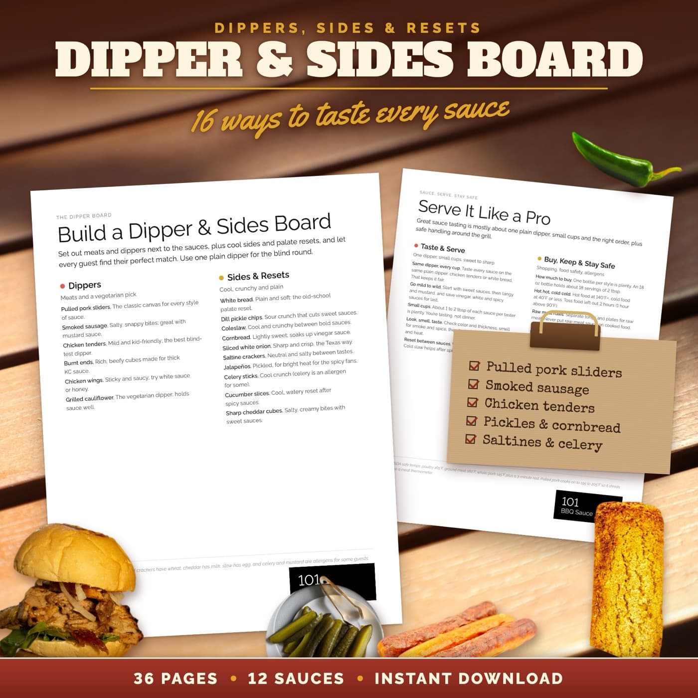 Build-your-own dipper board
