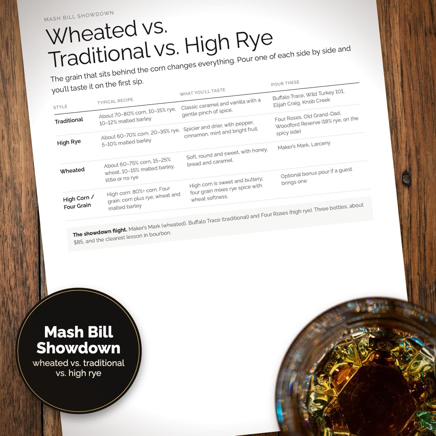 Mash Bill Showdown