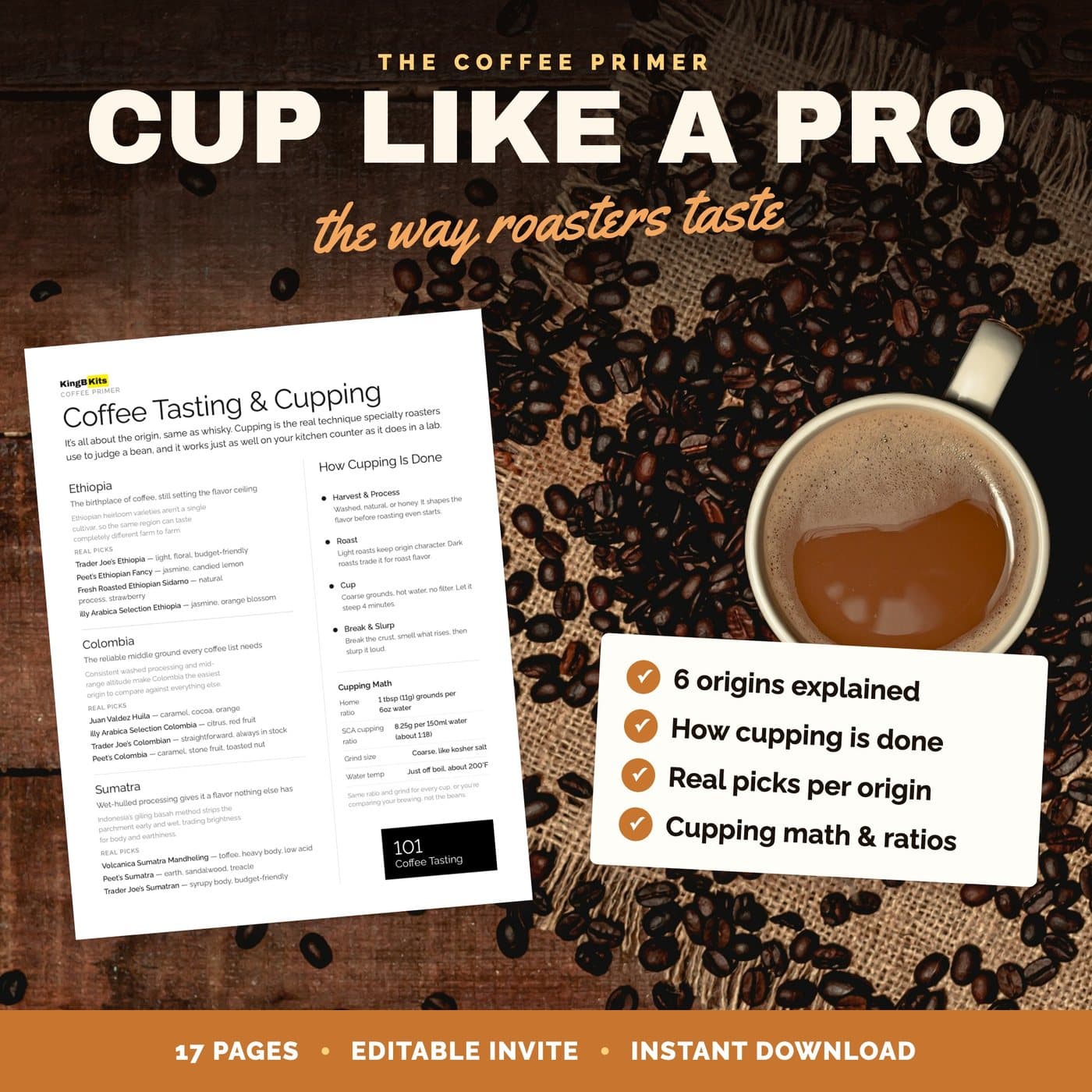 Coffee cupping primer