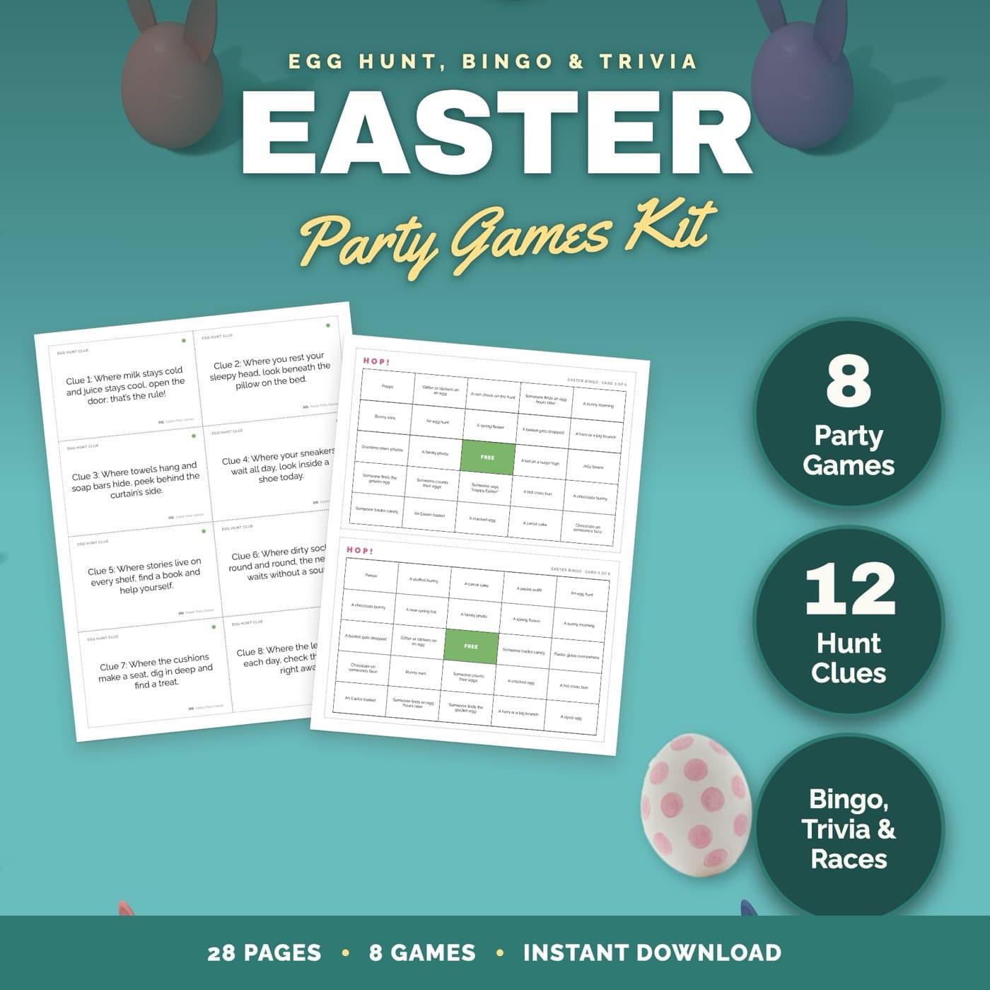 Easter Party Games: The kit