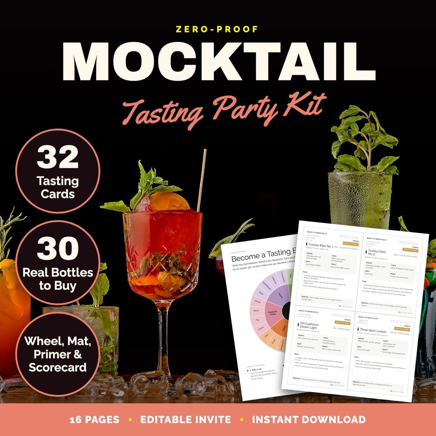 Mocktail & Zero-Proof: The kit