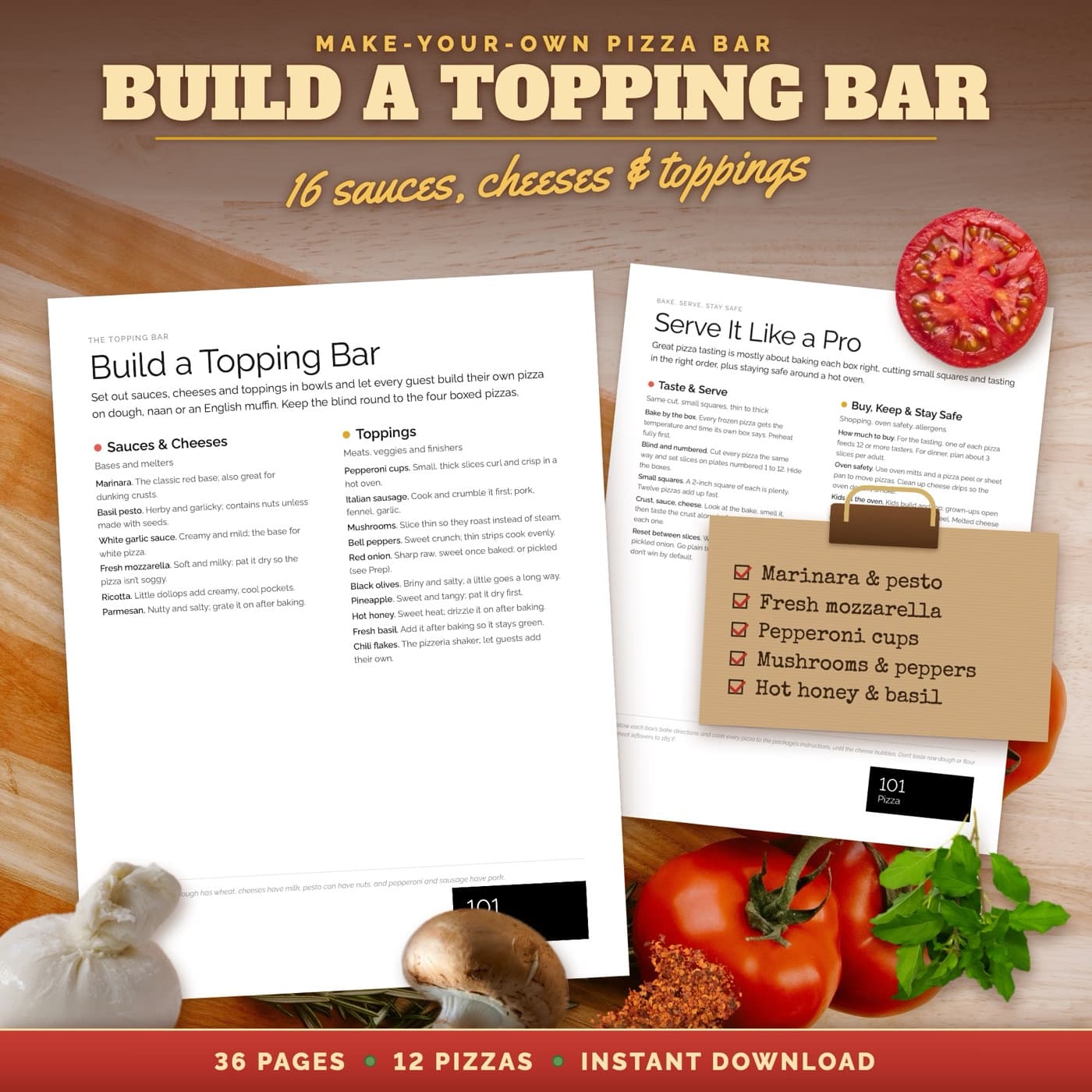 Build-your-own topping bar